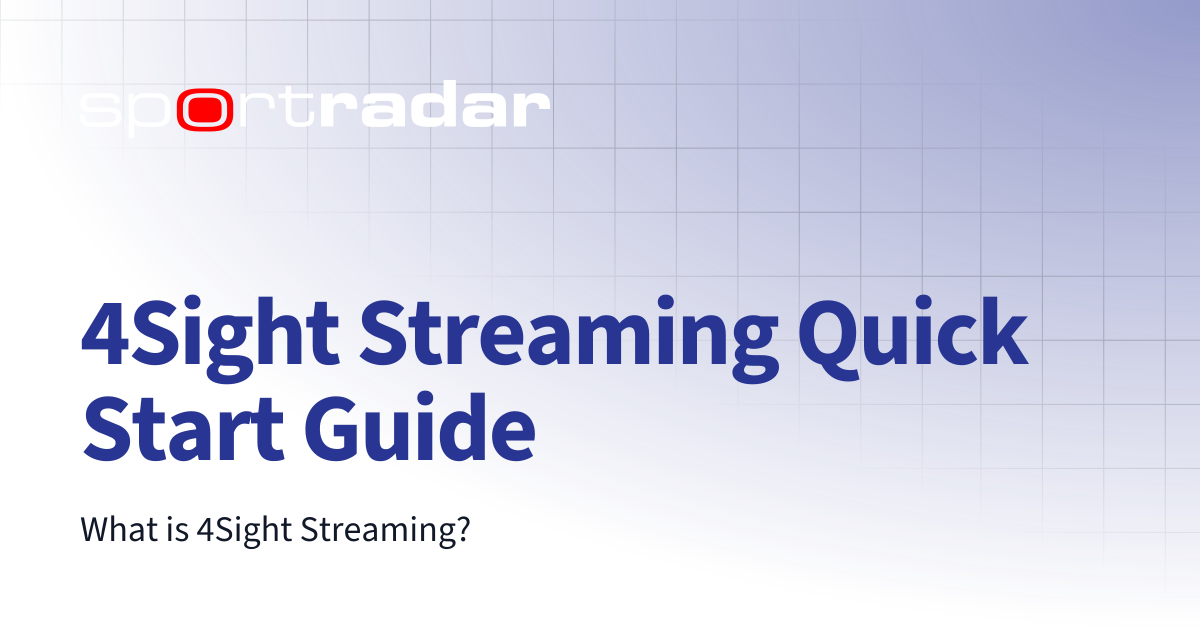 4Sight Streaming Quick Start Guide | AudioVisual | Customer Documentation