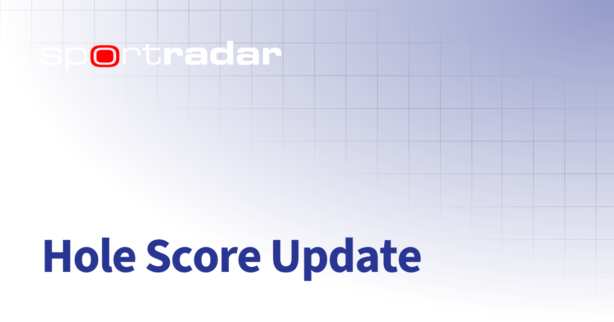 Hole Score Update | Golf | Customer Documentation