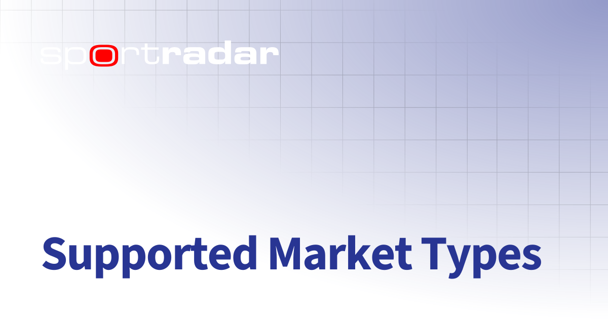 Supported Market Types | IMGA/DL Trading Odds Distribution | Customer ...