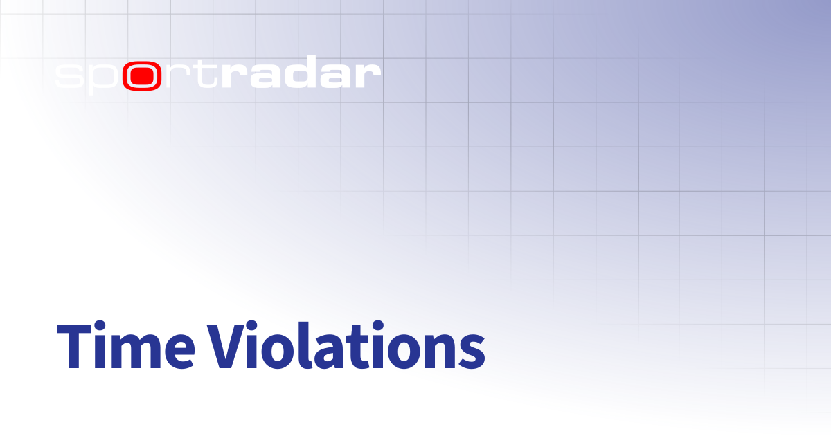 Time Violations | Tennis | Customer Documentation