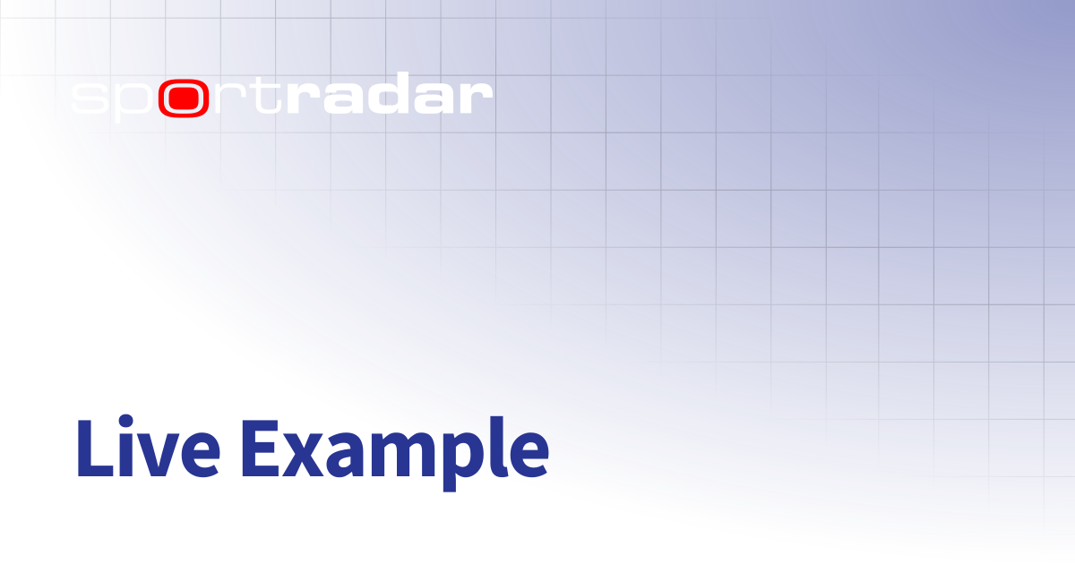 Live Example | UFC Betbuilder | Customer Documentation