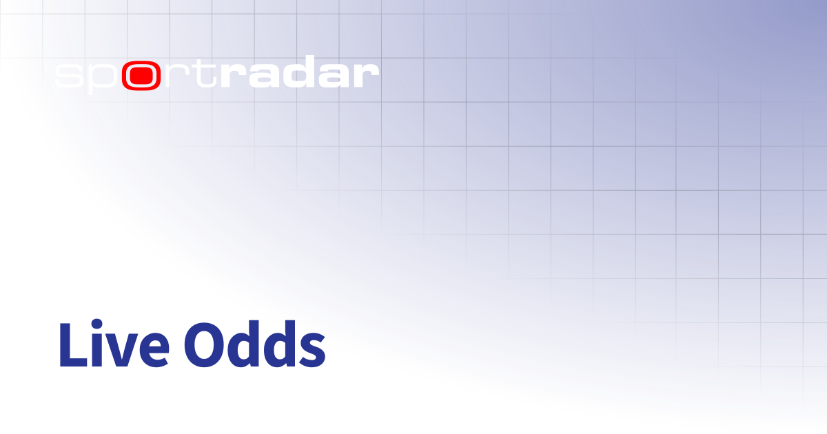 Live Odds | Unified Odds Feed (UOF) | Customer Documentation